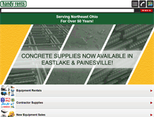 Tablet Screenshot of handyrents.com